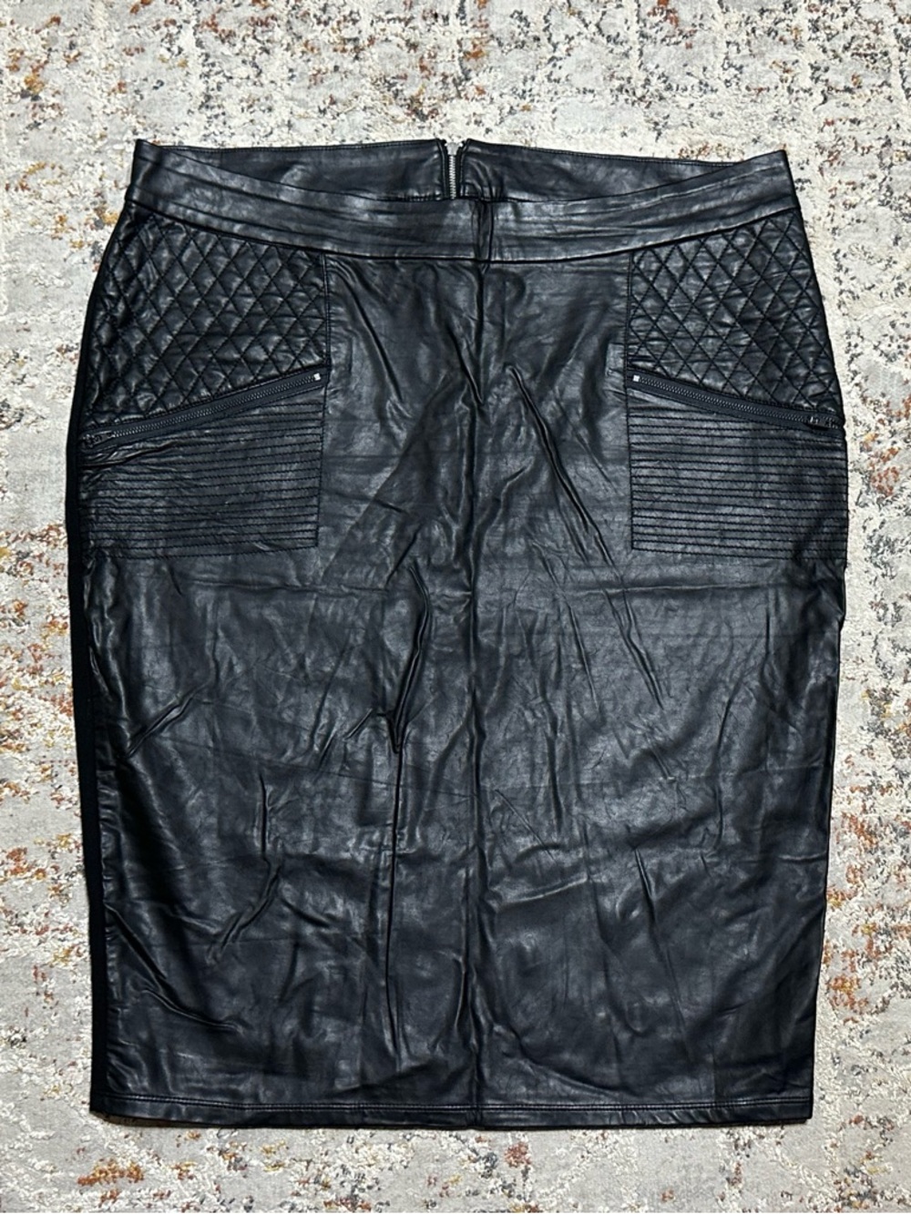 Rebel Wilson for Torrid faux leather skirt size 2X black - Picture 11 of 11